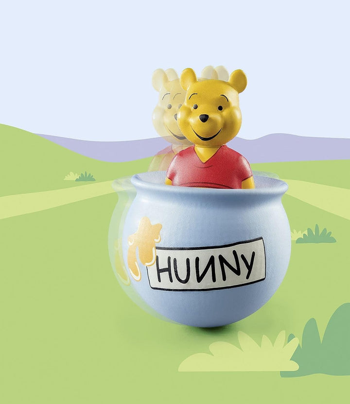 Playmobil 71318 1.2.3 & Disney: Winnie's Counter Balance Honey Pot, Disney