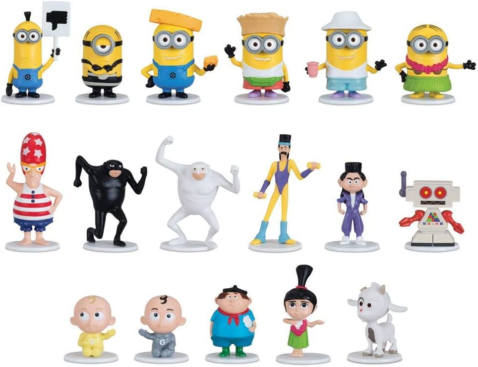 MTW Toys 20133 Despicable Me/Minions Collectible Figure, Multicoloured