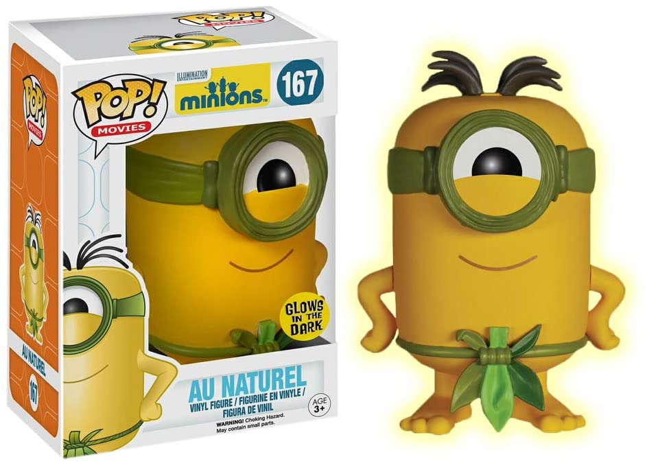 Minions Au Naturel Exclu Funko 06447 Pop! Vinyl #167