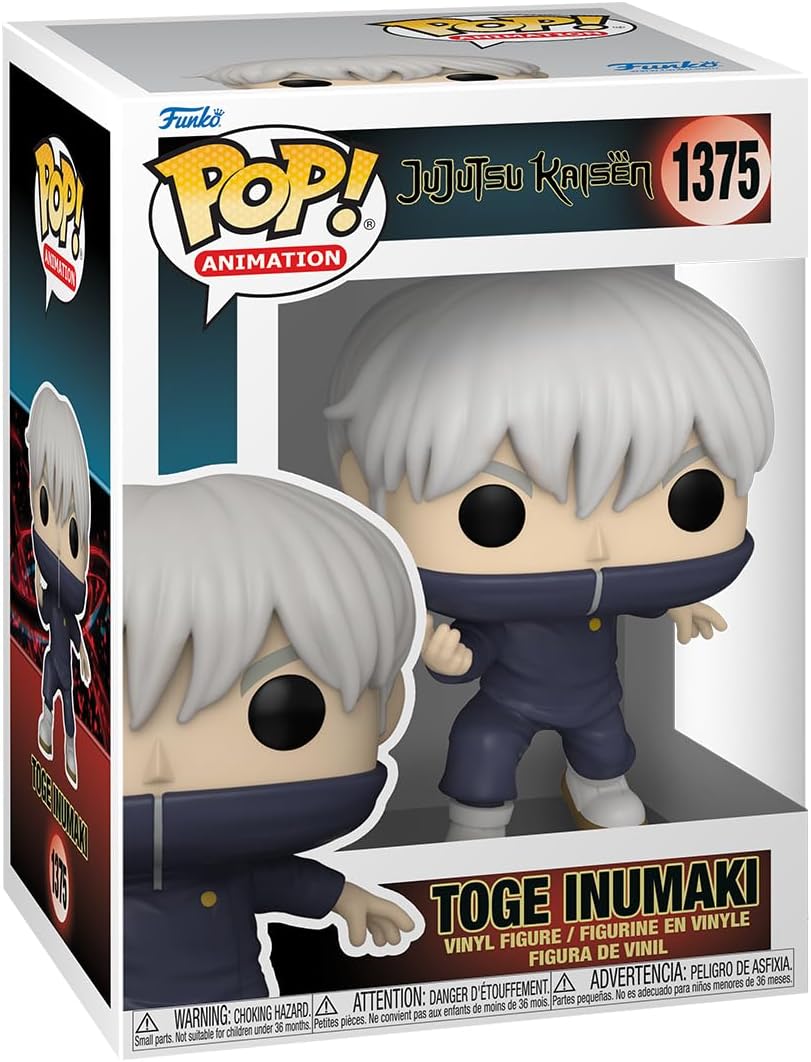 Animation: JJK - Jujutu Kaisen - Toge Inumaki Funko 72047 Pop! Vinyl #1375