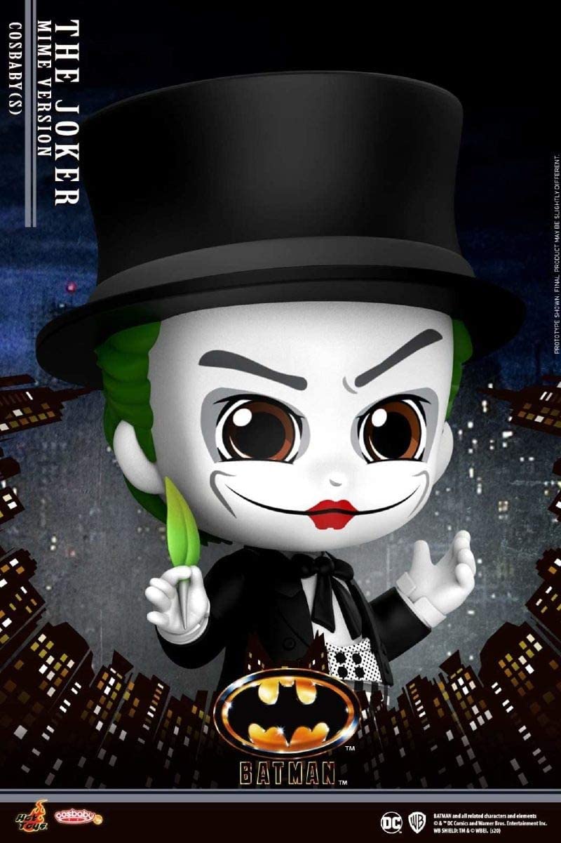 Figurine de collection Cosbaby Joker (Mime) par Hot Toys Batman