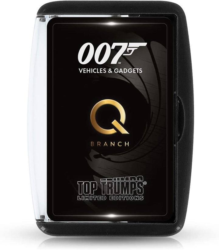 Top Trumps WM01336-EN1-6 Gadgets et véhicules James Bond en édition limitée