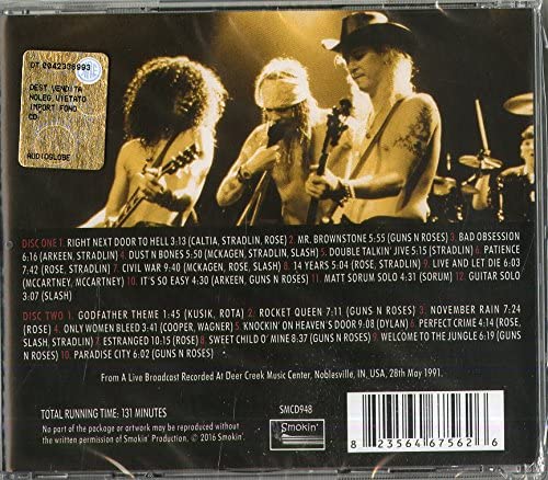 Guns N' Roses  - Deer Creek 1991 [Audio CD]