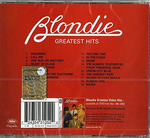 Greatest Hits -Blondie [Audio CD]