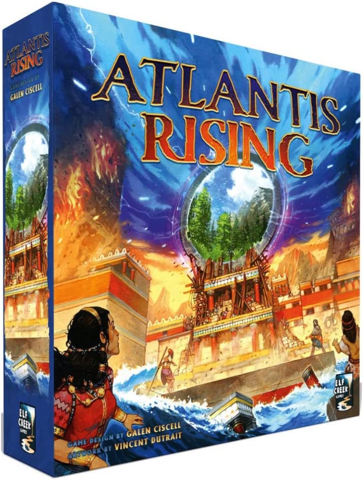 Elf Creek Games | Atlantis Rising | Board Game | Ages 10+ | 1 to 7 Players | 60-120 Minutes Playing Time