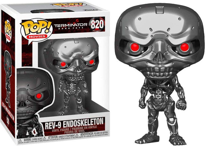 Terminator : Dark Fate Rev-9 Endoskeleton Funko 43503 Pop ! Vinyle #820