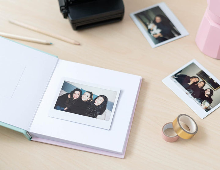 Official Pusheen Self-Adhesive Photo Album - 6.3 x 6.3 inch / 16 x 16 cm / Photo Books For Memories