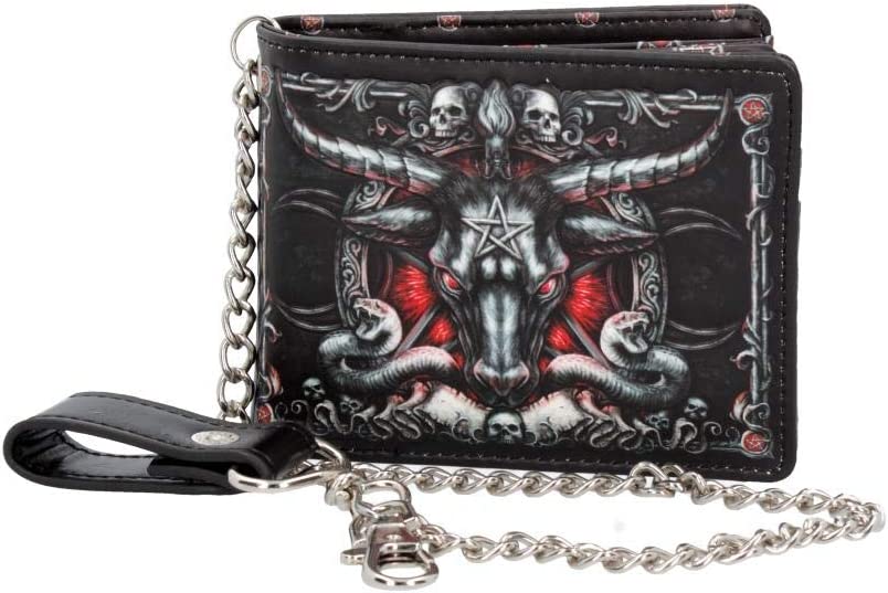 Nemesis Now Baphomet Wallet, Black, One Size