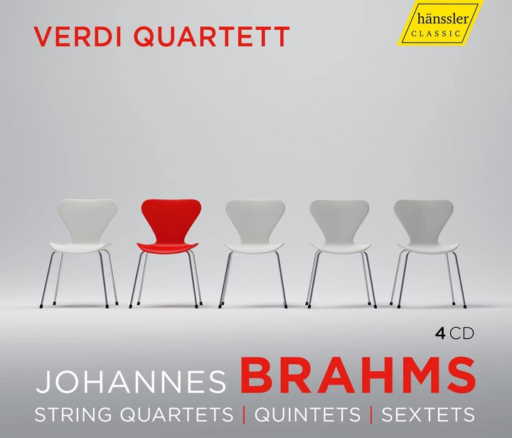 Brahms: Quartets/Quintets/Sextets [Verdi Quartett; Hermann Voss; Peter Buck; François Benda] [Hanssler Classic: HC16084] [Audio CD]