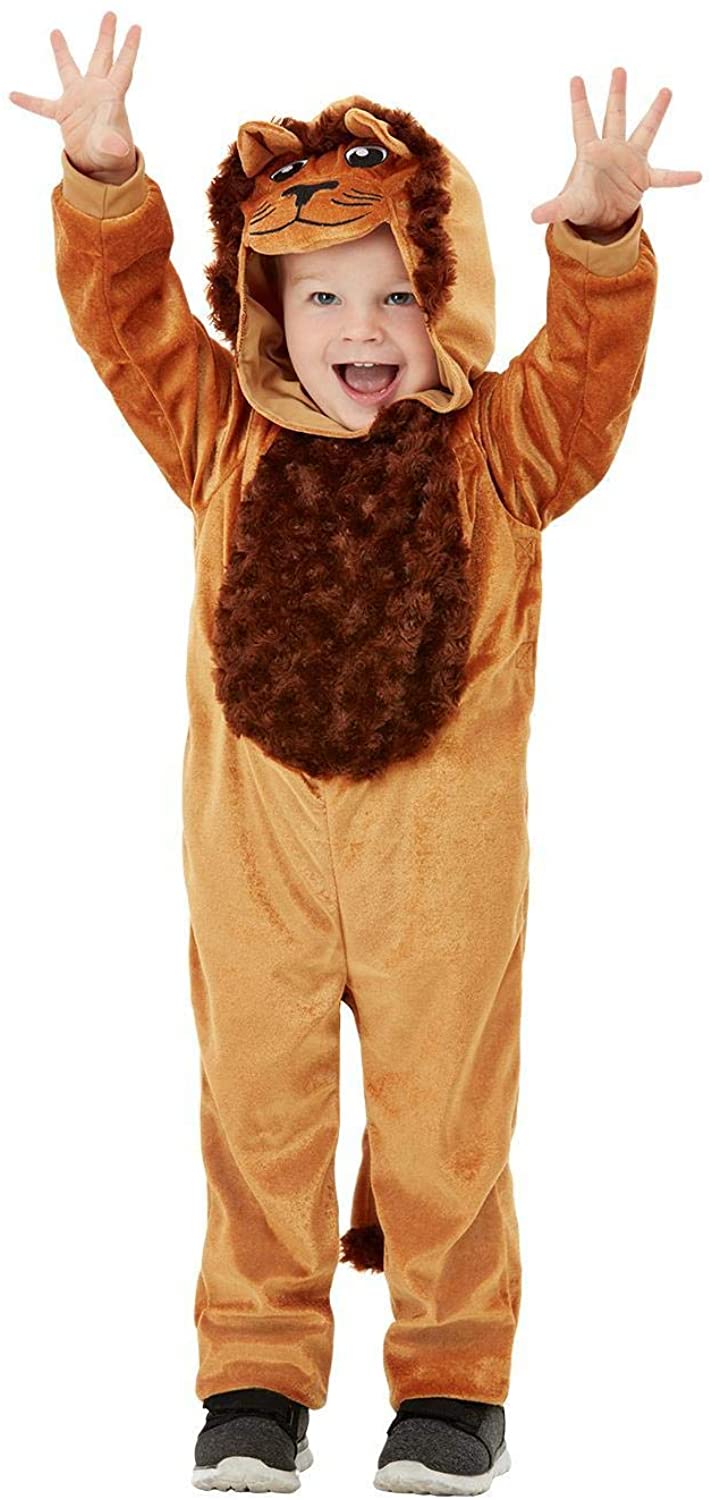 Smiffys 47707T1 Toddler Lion Costume, Unisex Children 1-2 Years