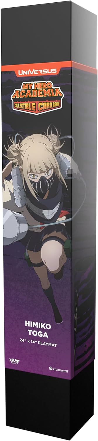 UVS Games My Hero Academia Collectible Card Game Jet Burn Himiko Toga Playmat