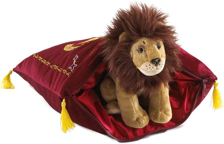 The Noble Collection Gryffindor House Mascot Plush & Cushion Officially Licensed 13in (34cm) Harry Potter Toy Dolls Gryffindor Lion Mascot Plush - For Kids & Adults