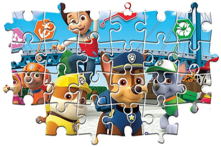 Clementoni 24049, Paw Patrol Supercolor Puzzles for Children - 24 Pieces, Ages years 3 Plus