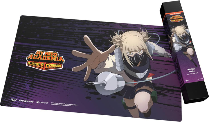 UVS Games My Hero Academia Collectible Card Game Jet Burn Himiko Toga Playmat