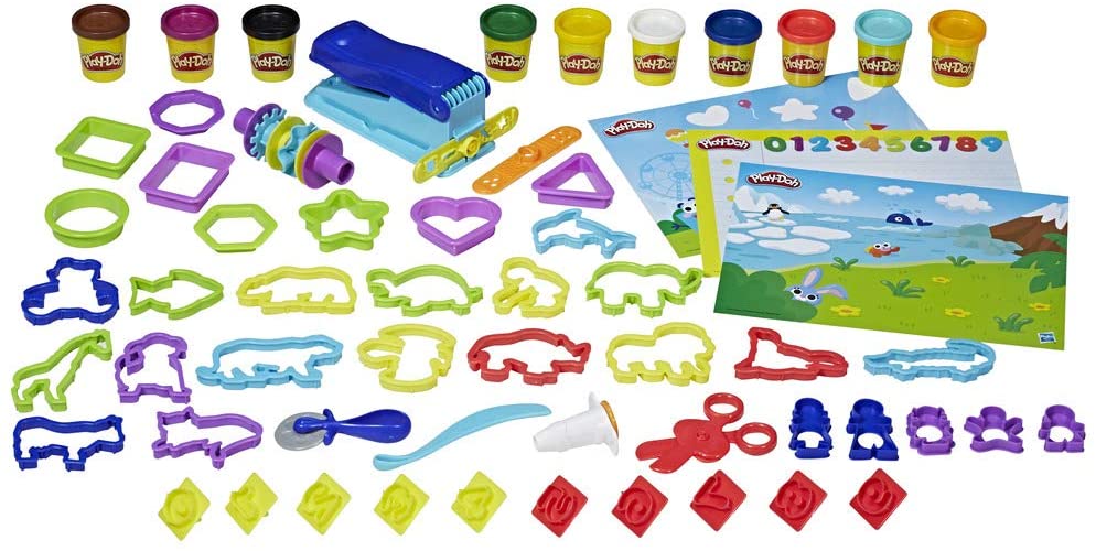 Play Doh E2544F03 Boîte de FUNdamentals préscolaire