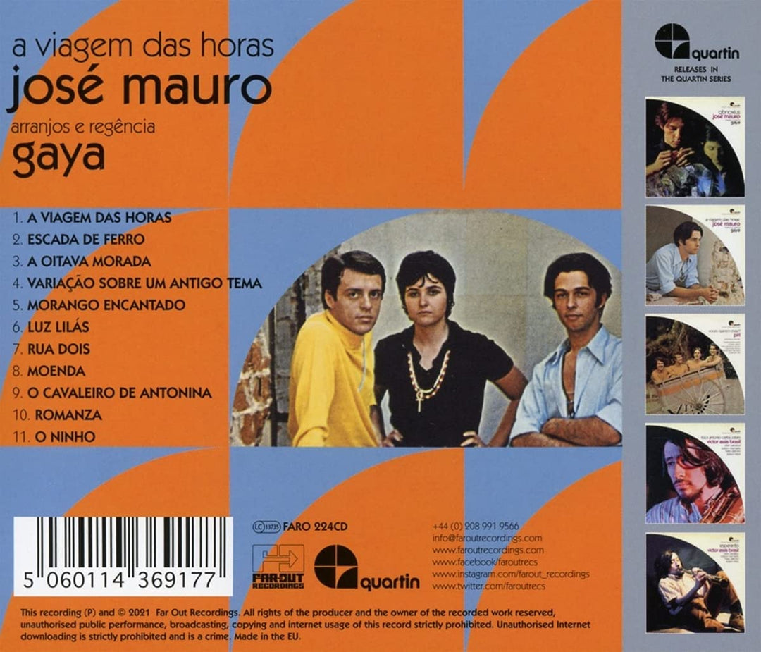 Jose Mauro - A Viagem Das Horas [Audio CD]