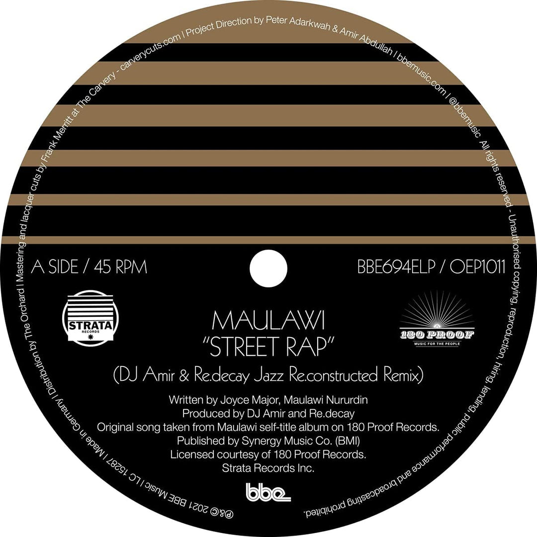 DJ Amir - Street Rap (DJ Amir & Re.decay Jazz Re.Constructed Remix) / Salsa (DJ Dez Salsa [Audio CD]