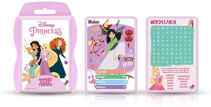 Disney Princess Top Trumps Juniors Card Game