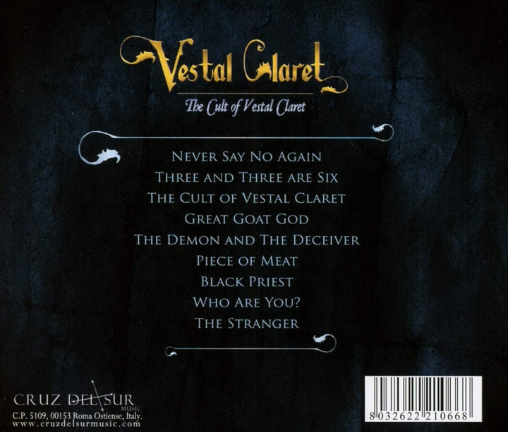The Cult Of Vestal Claret [Audio CD]