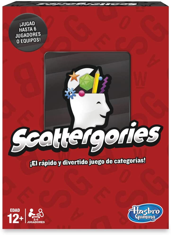 Hasbro Gaming Scattergories Spanish Version multicoloured