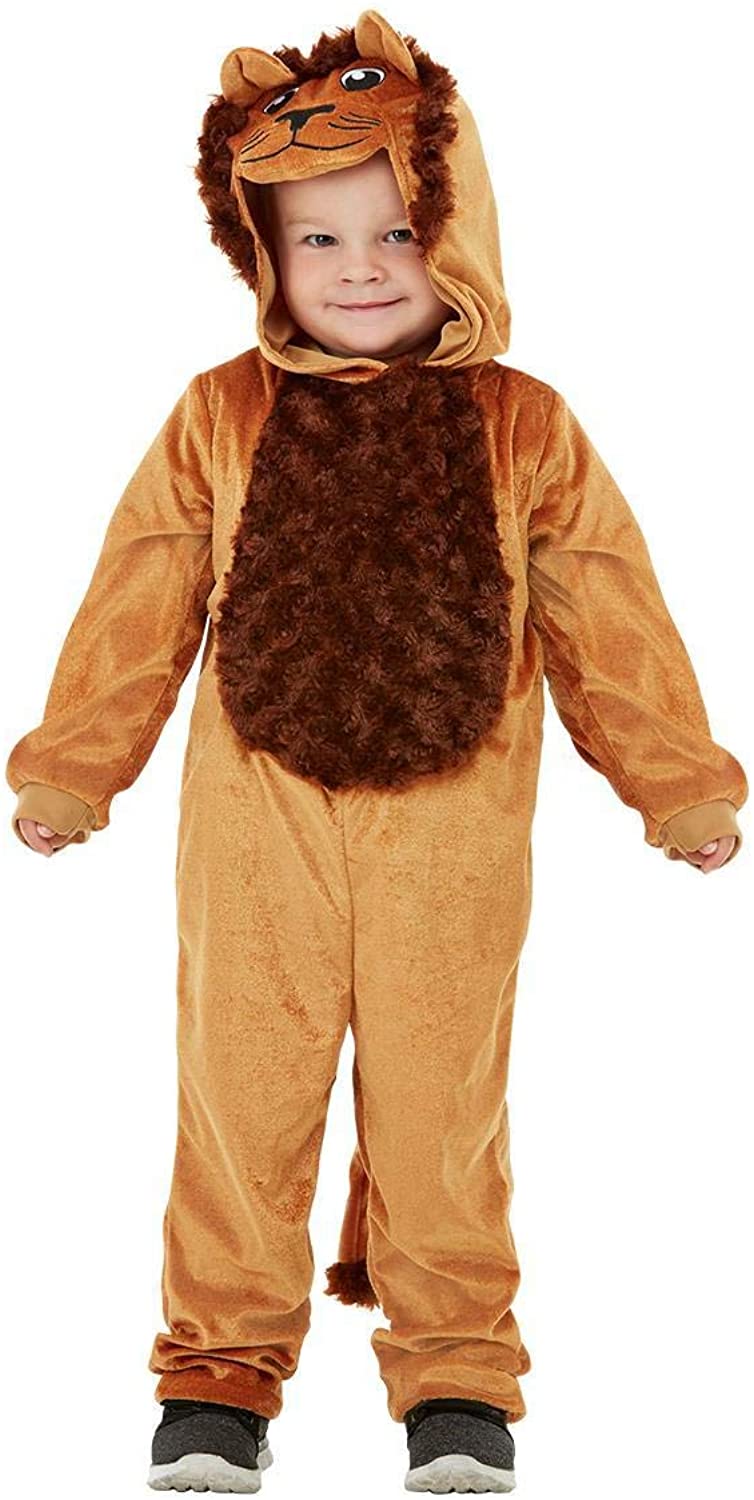 Smiffys 47707T1 Toddler Lion Costume, Unisex Children 1-2 Years