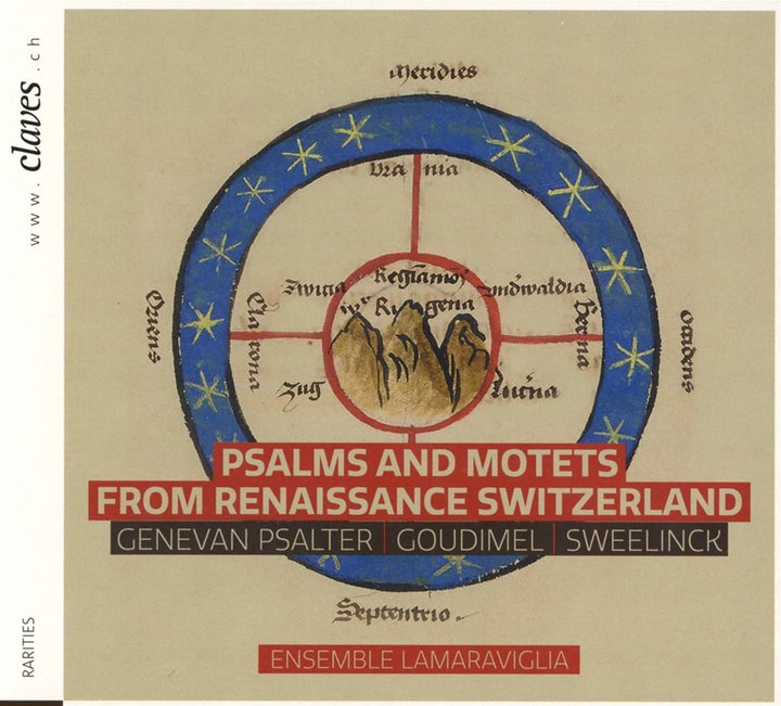 Ensemble Lamaraviglia - Psalms & Motets from Renaissance Switzerland Music by Sweelinck, Psalter, Goudimel [Audio CD]