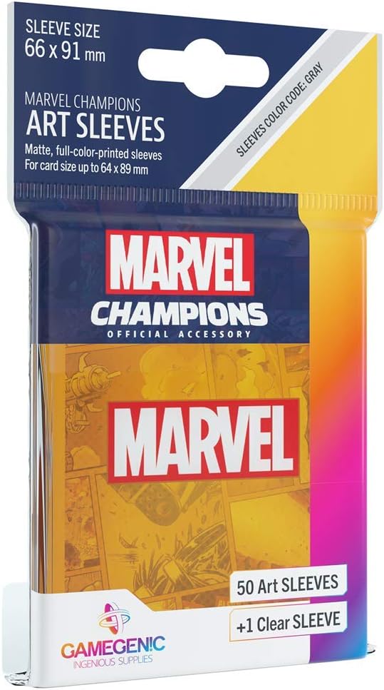 Fantasy Flight Games - Marvel Champions: Official Sleeves: Captain America - Car