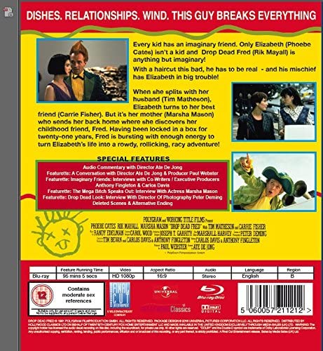 Drop Dead Fred [2016] - Fantasy/Comedy [Blu-Ray]