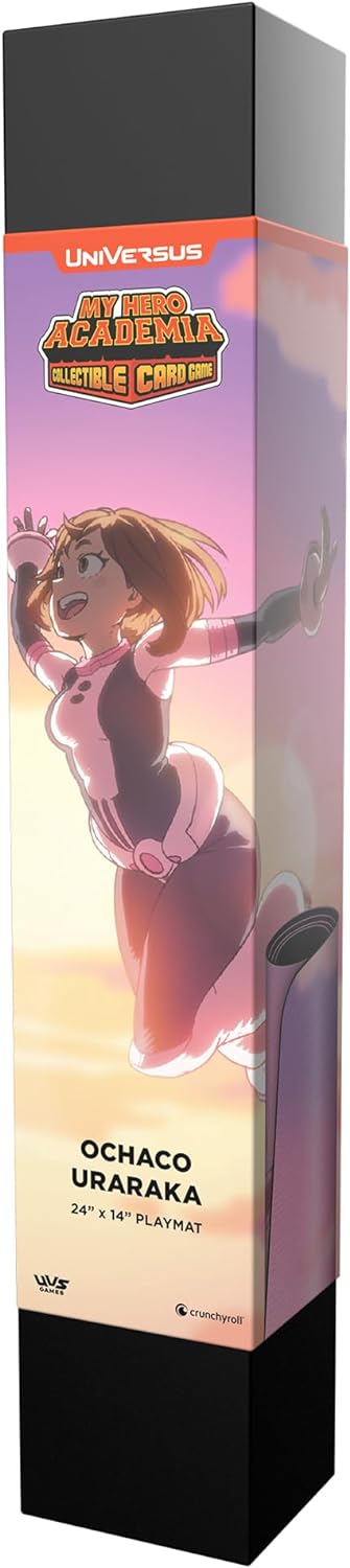 UVS Games My Hero Academia Collectible Card Game Jet Burn Ochaco Uraraka Playmat