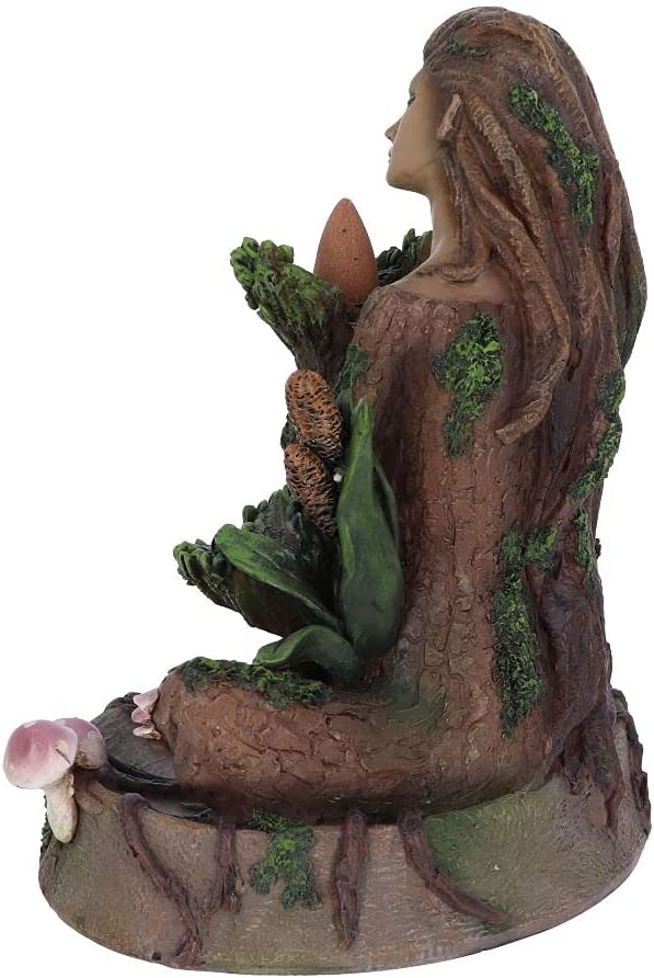 Nemesis Now Forest Scent Backflow Incense Burner 19.5cm, Brown