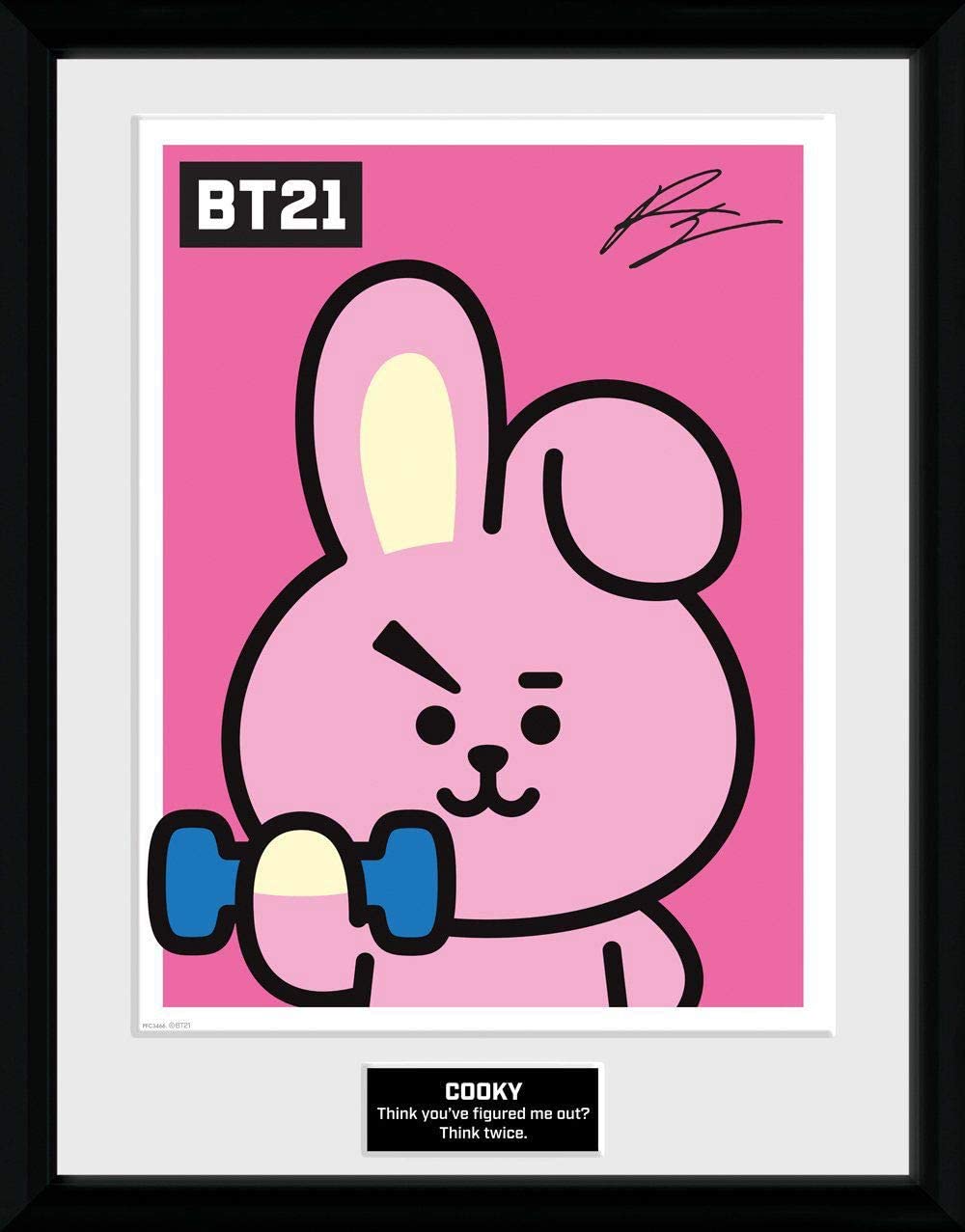 GB eye Cooky Wall Scrolls Framed Poster BT21