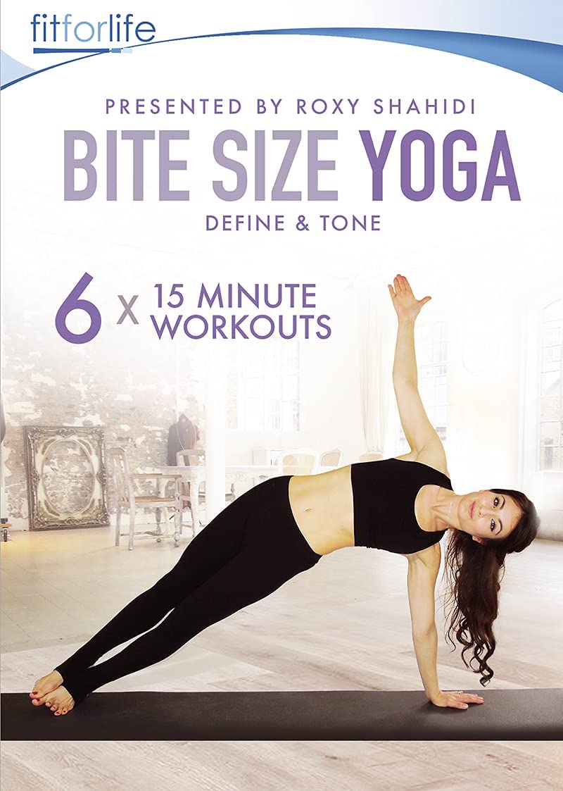 Bite Size Yoga - 6 x 15 Minute Workouts - Presented by Roxy Shahidi ( Leyla from - [DVD]