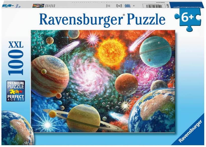 RAVENSBURGER PUZZLE 13346 Ravensburger Space 100 Piece Jigsaw Puzzle for Kids