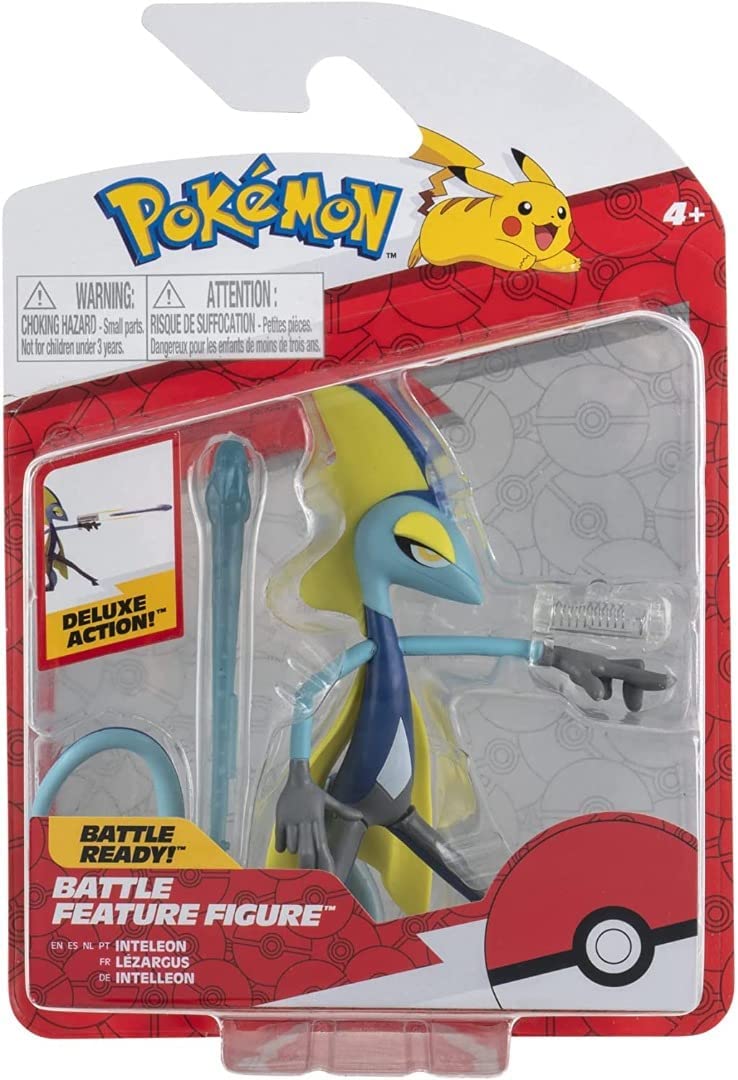 Pokemon Inteleon Intelleon Figure - 10-12 cm Pokemon Figures - Latest Wave 2022