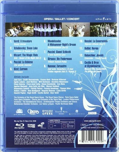 The Experience: Opera & Ballet Highlights [2010] - [DVD]