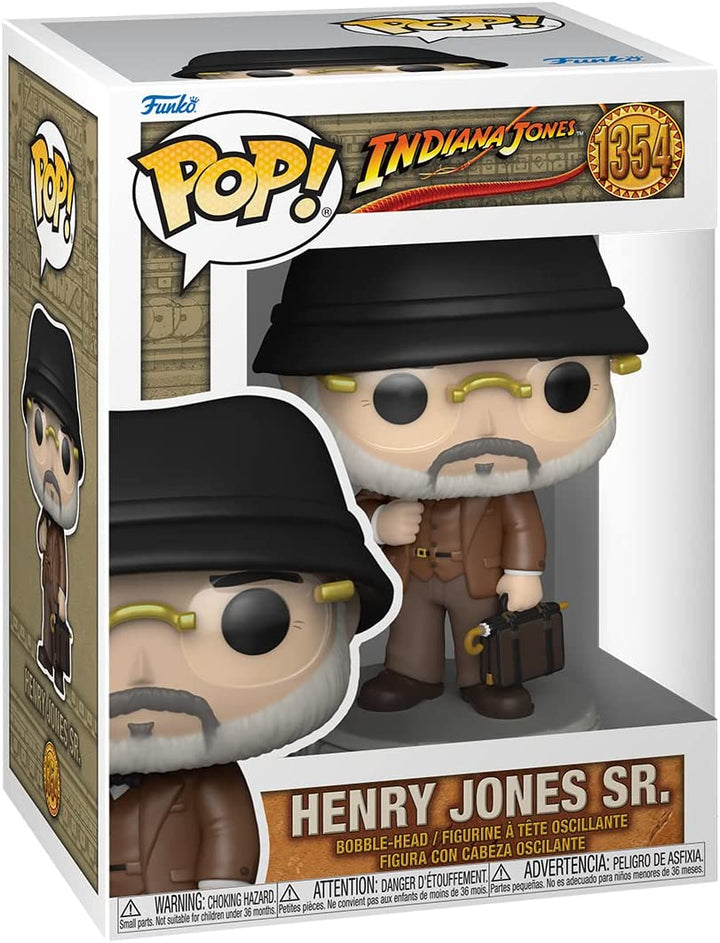 Movies: Indiana Jones Raiders Of The Lost Ark - Henry Jones Sr Funko 63987 Pop! Vinyl #1354