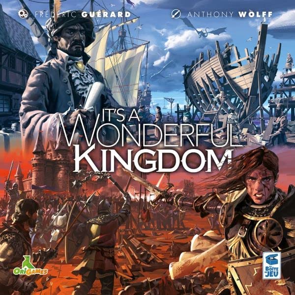 The Game Box | It's a Wonderful Kingdom | Board Game | Ages 14+ | 1-2 Players |