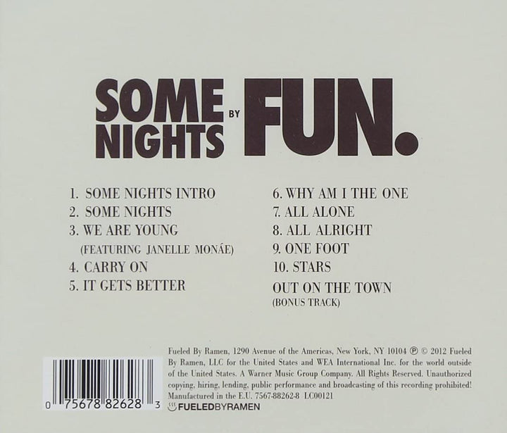 Some Nights [Audio CD]