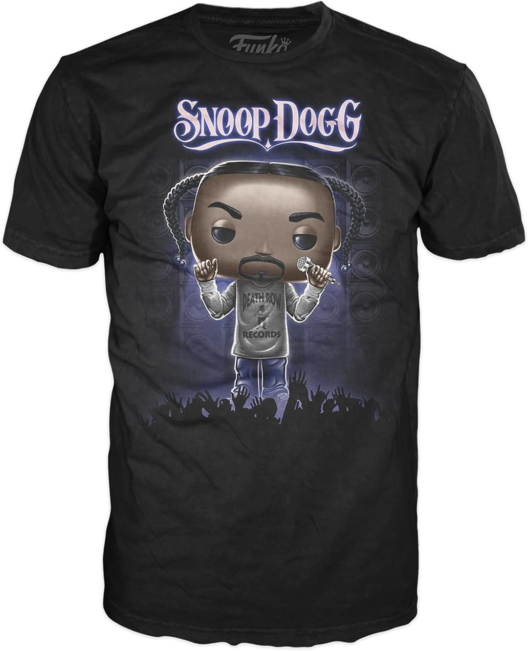 Funko Boxed Tee: Snoop Doggy Dogg - Large - (L) - T-Shirt - Clothes - Gift Idea - Short Sleeve Top for Adults Unisex Men and Women