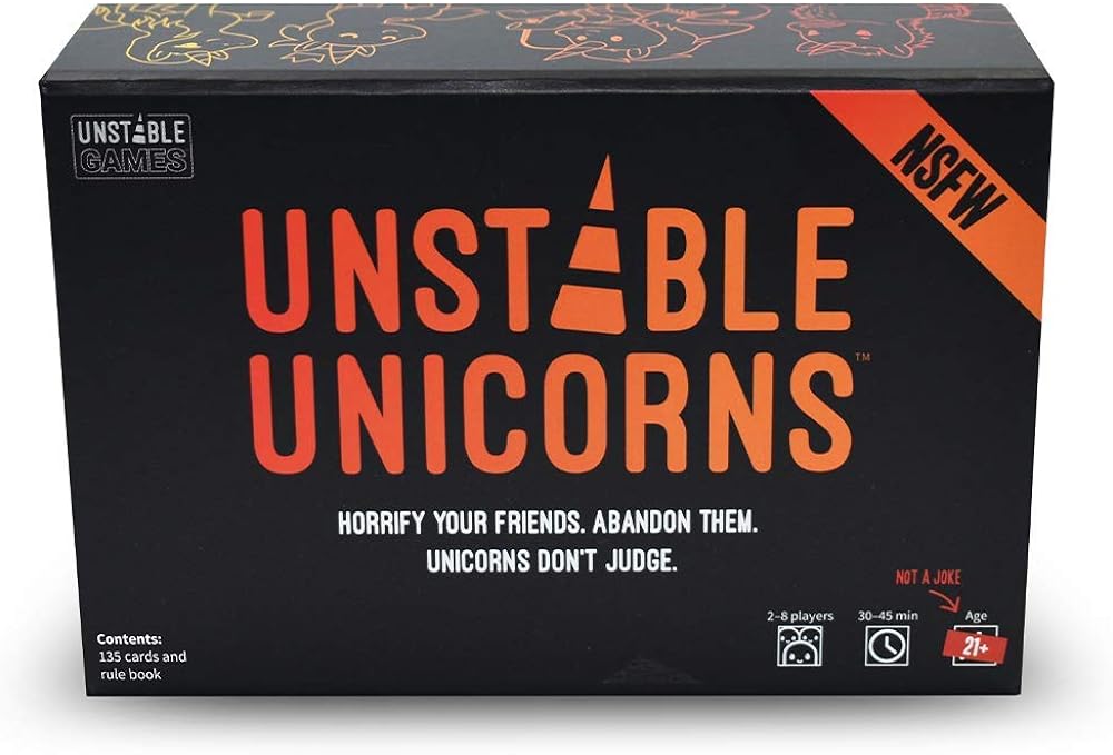 TeeTurtle | Unstable Unicorns NSFW Edition | Card Game