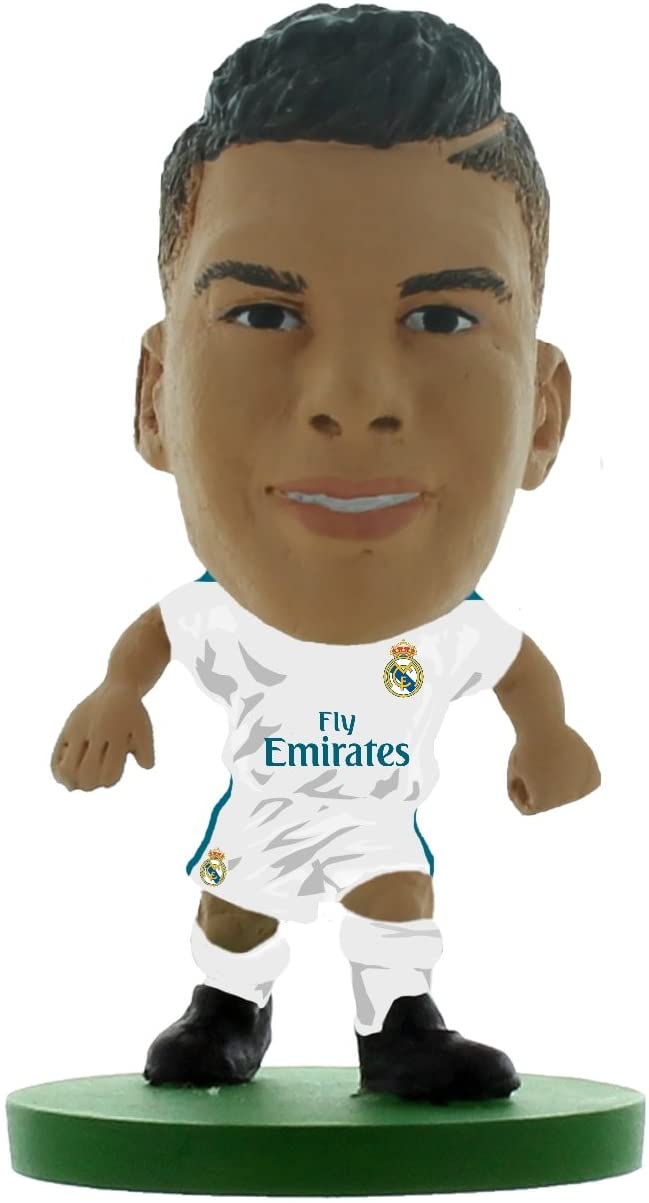 SoccerStarz SOC1155 Real Madrid Carlos Casemiro 2018 Version Home Kit Figures
