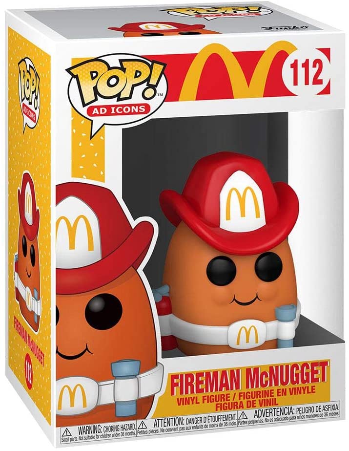 McDonalds Fireman Nugget Funko 52986 Pop! Vinyl #112