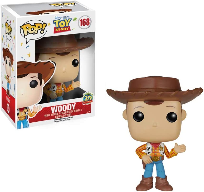 Disney Pixar Toy Story Woody Funko 06877 Pop! Vinyl #168