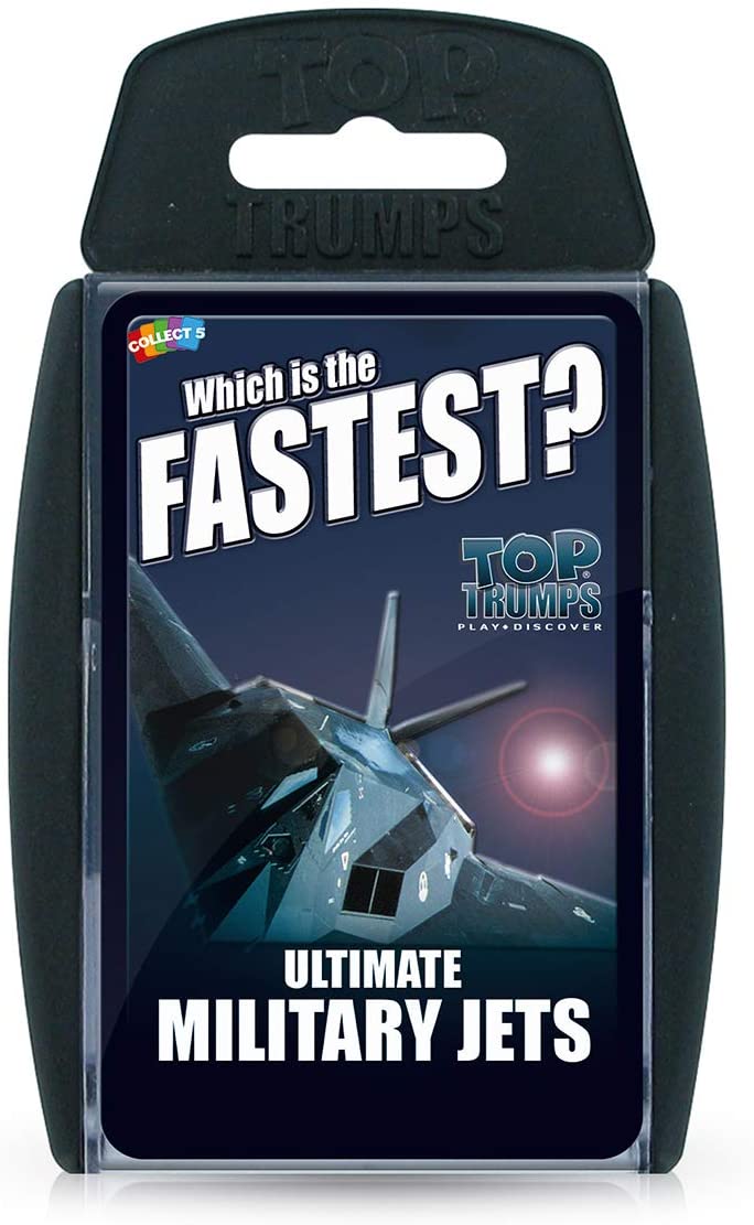 Ultimate Military Jets Top Trumps Card Game