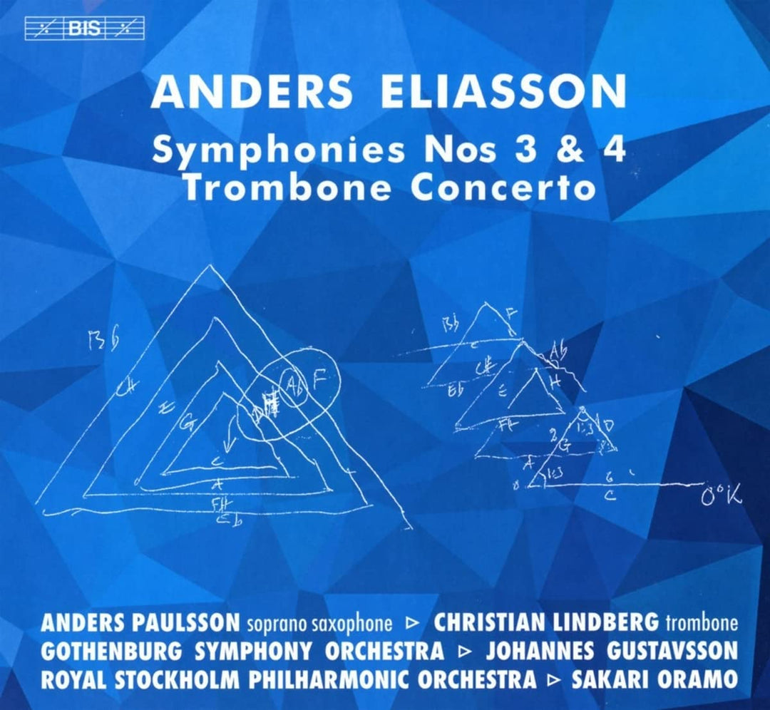 Eliasson: Symphonies Nos 3 & 4; Trombone Concerto [Anders Paulsson; Christian Li [Audio CD]