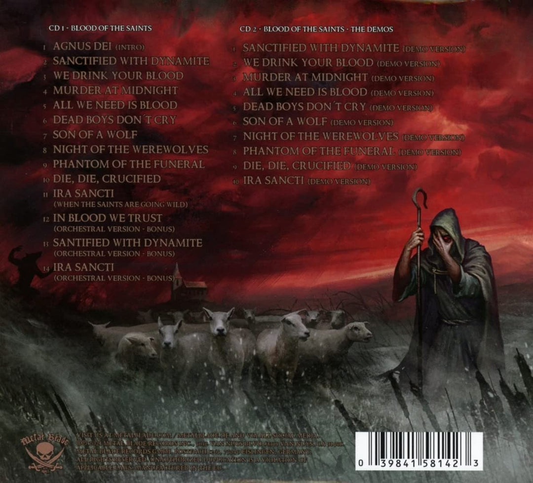 Powerwolf - Blood Of The Saints (10th Anniversary Edition) (2CD) [Audio CD]