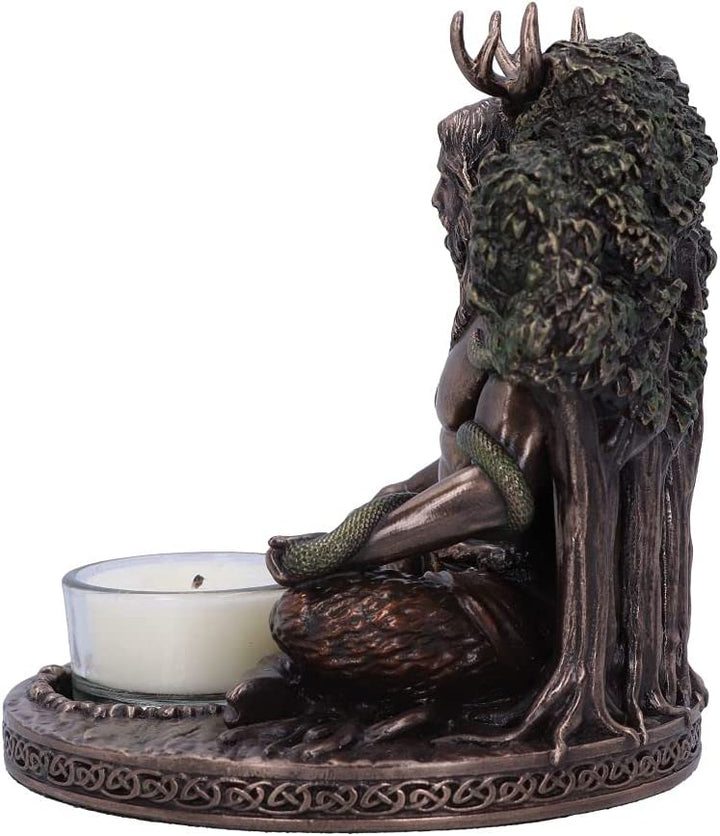 Nemesis Now Cernunnos Tealight Holder 13.5cm, Bronze