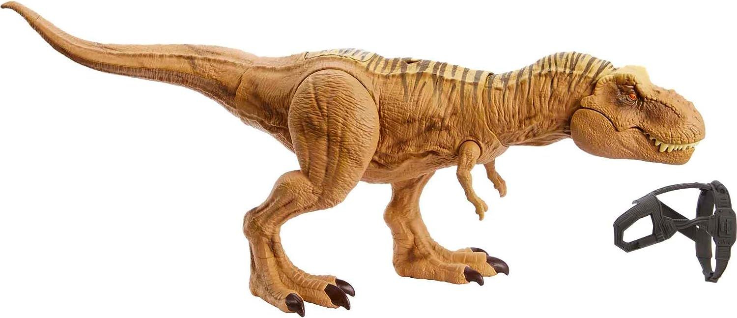 Jurassic World Hunt 'n Chomp Tyrannosaurus Rex Action Figure with Sound & AR Features 4