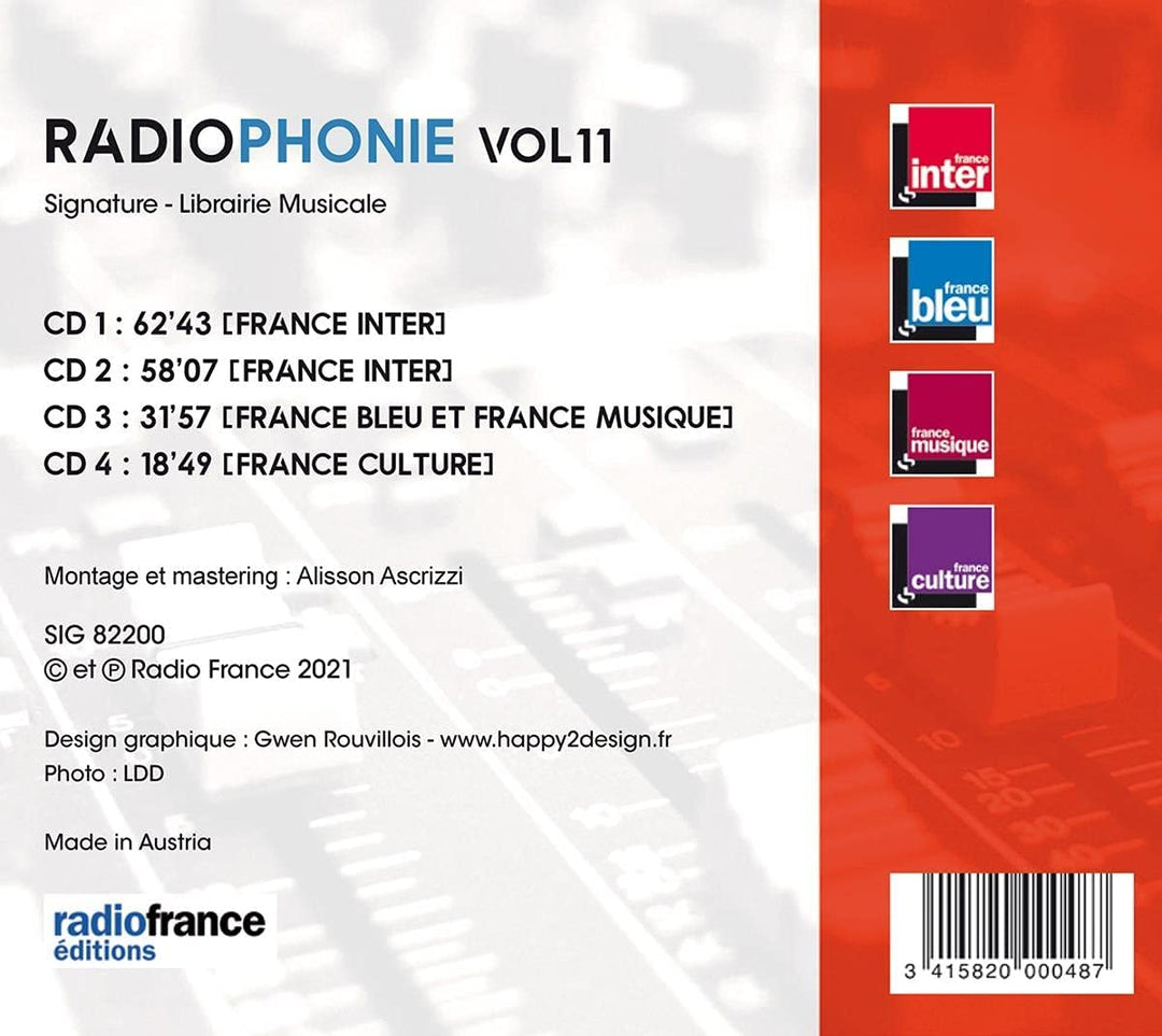 Radiophonie vol. 11 [Audio CD]