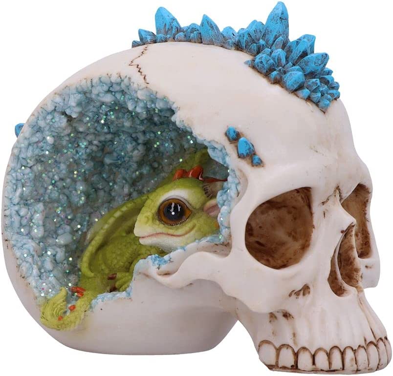 Nemesis Now Crystal Cave Blue 16.5cm, Green